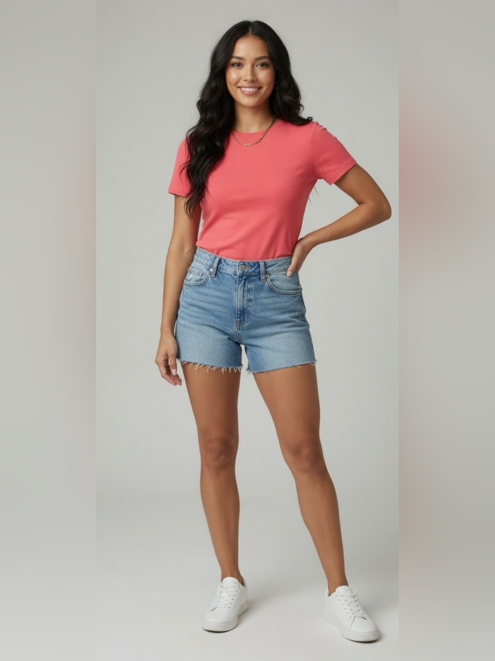Field Gear Women's Short-Sleeve Top in Coral Pink